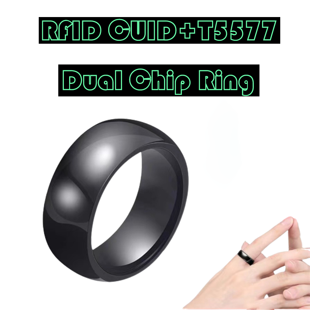 Smart Ring Nfc Pay - Rfid smart dual chip klons chl