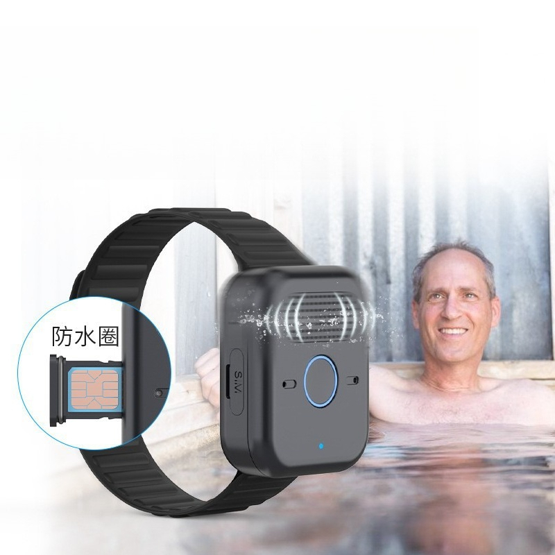 Fall Detection Watch - 5G-Ortungsuhr für Senioren mit EKG-Erkennung +