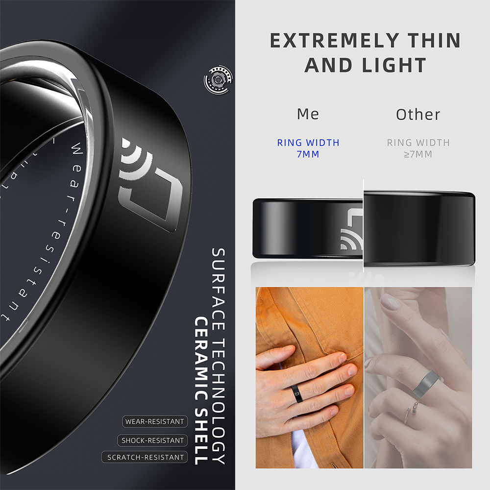 R20 Keramik Smart Ring Unterst – Smart Ring Nfc Pay Bewertung und Preis