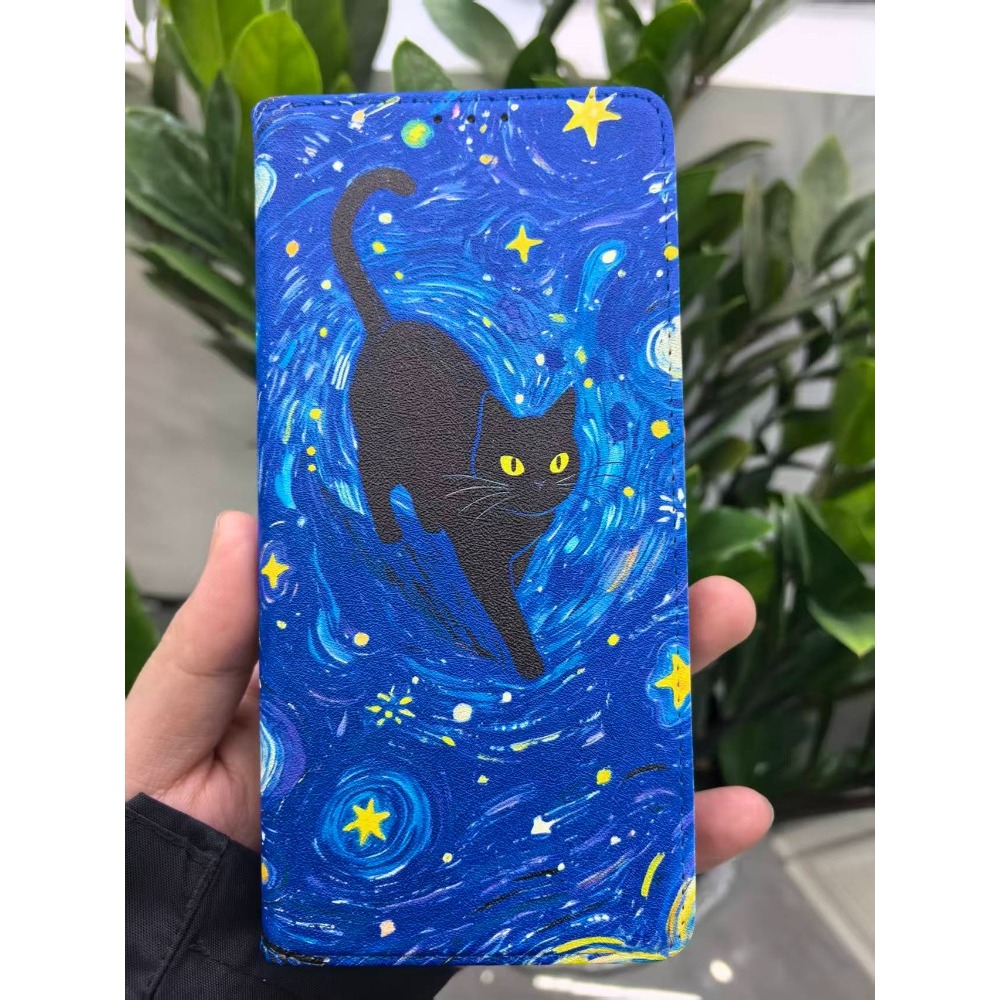 Bemalte magnetische Flip-Leder – Samsung Galaxy S25 Bewertung und Preis