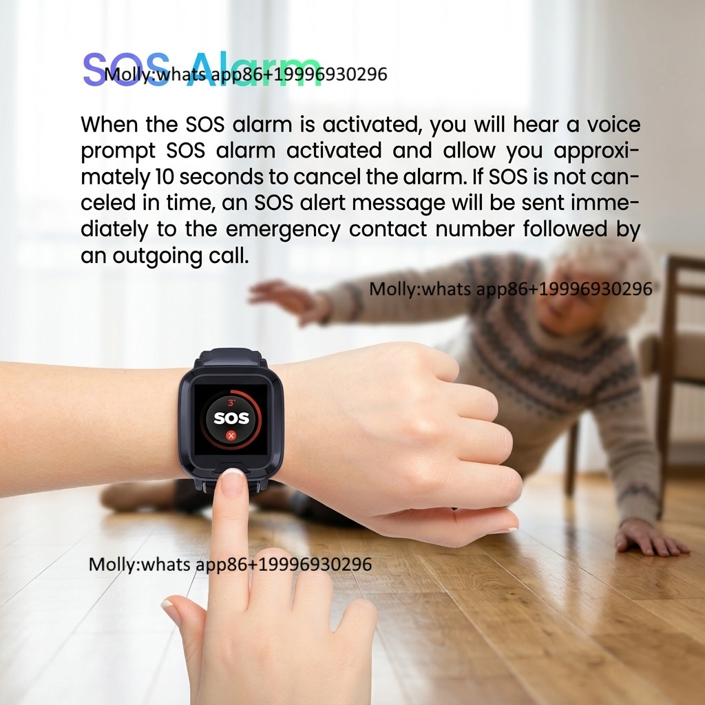 4G GPS-Tracking-Armband mit He – Fall Detection Watch Bewertung und Preis